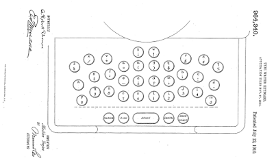 Matias Trejosのキーボード(1910年)