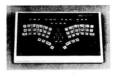 M式鍵盤の試作品 (1981年頃かと)
